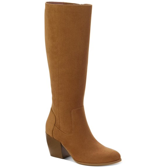 Style & Co. Womens Pull On Faux Suede Mid-Calf Boots