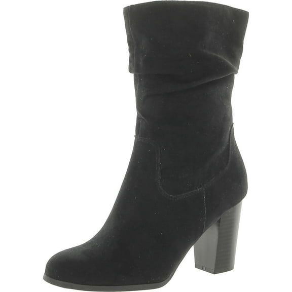 Style & Co. Womens Saraa Slouchy Faux Suede Mid-Calf Boots