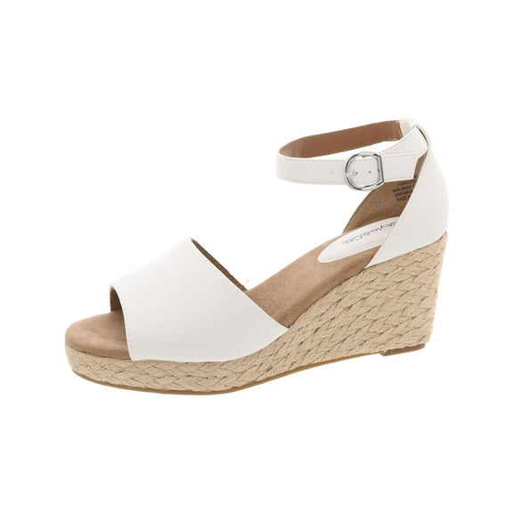 Style & Co. Womens Seleeney Faux Leather Strappy Espadrilles