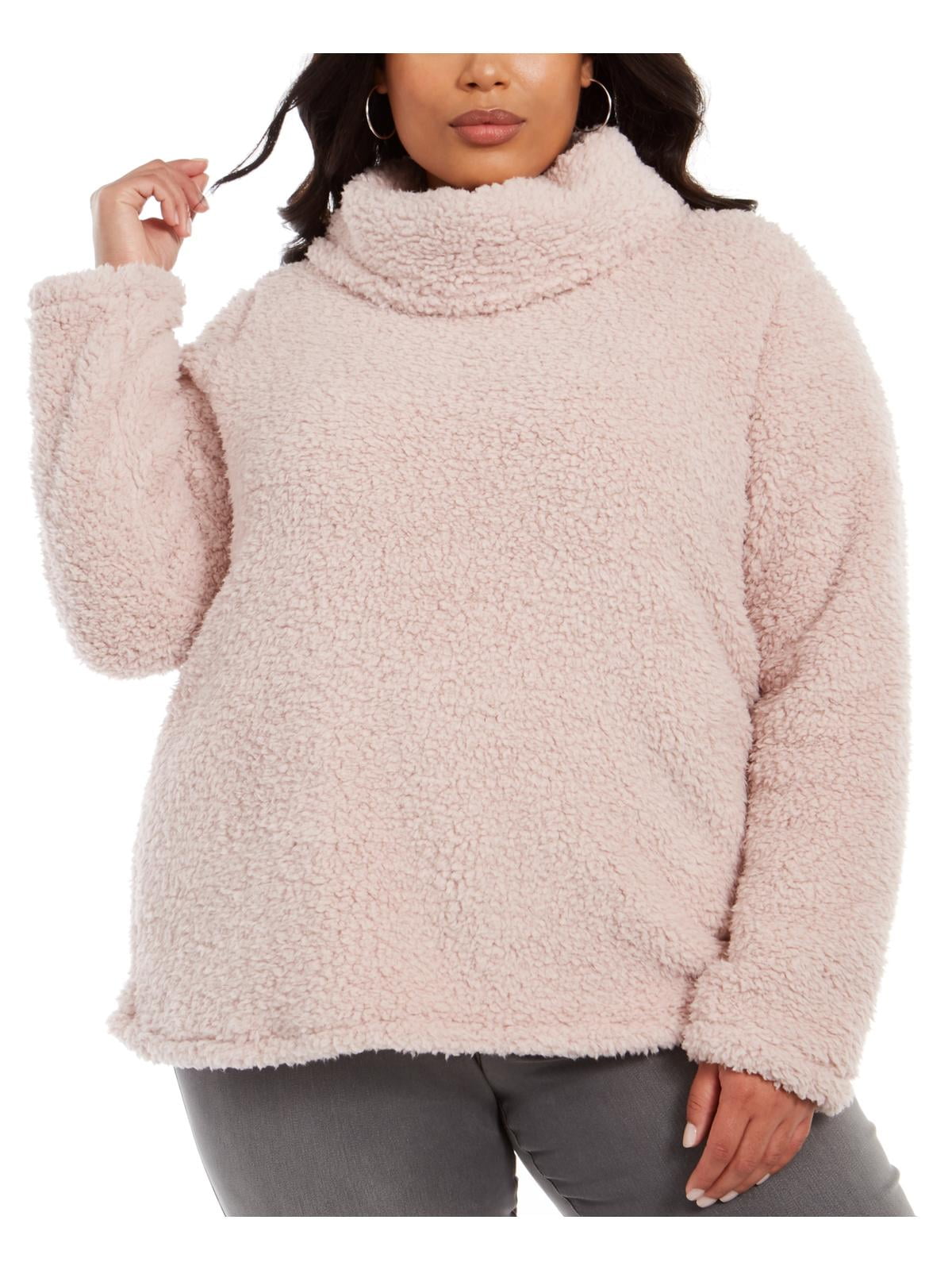 Sherpa cowl outlet neck sweater