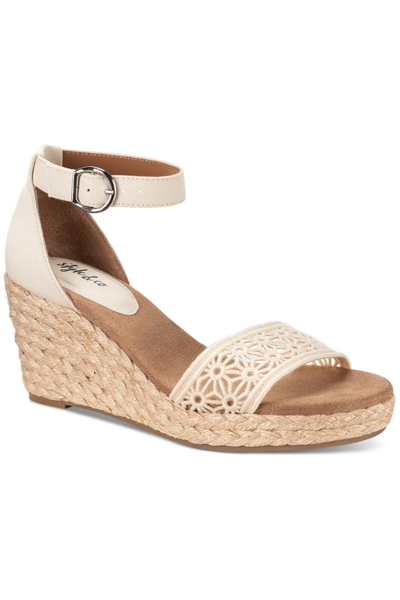 Womens Shirleyy Faux Suede Platform Wedge Sandals