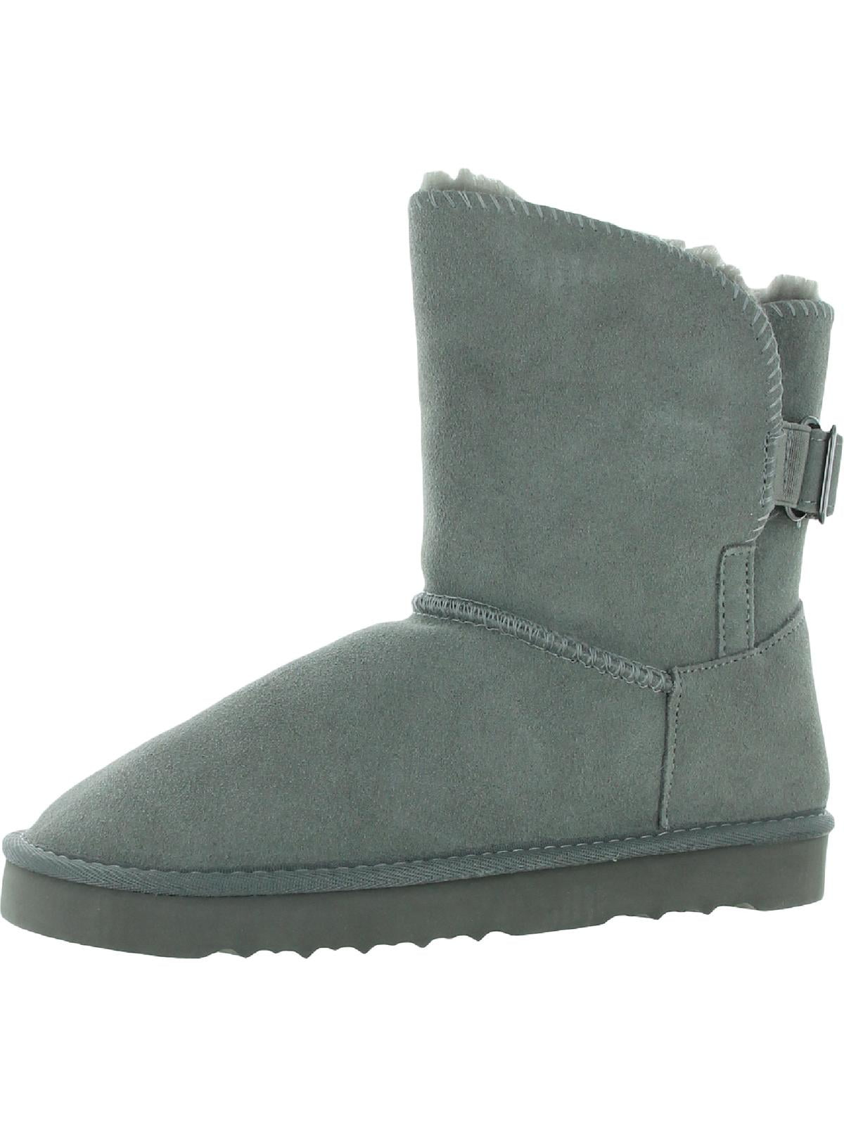 Black suede pull sales on ankle boots