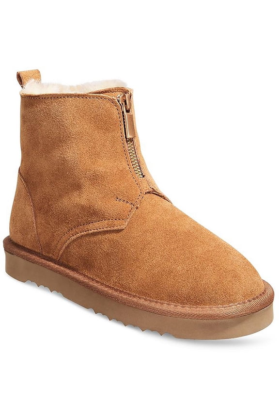 Womens Terrii Suede Faux Fur Lined Winter & Snow Boots