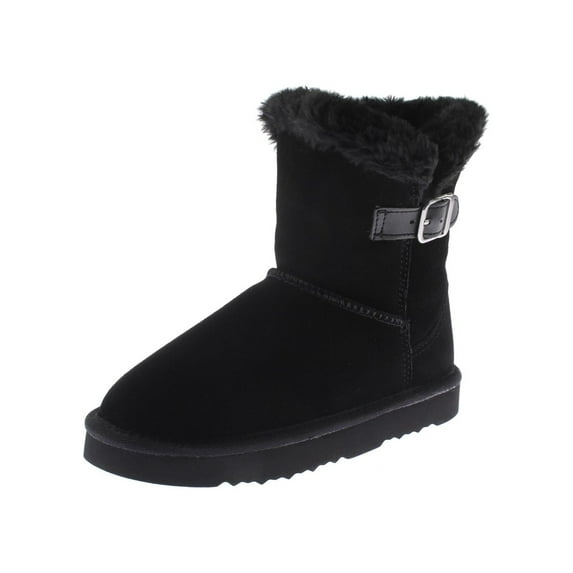 Style & Co. Womens Tiny 2 Suede Faux Fur Lined Winter Boots