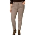 thumbnail image 1 of Style & Co. Womens Tummy Control Slim Fit Jeans, Brown, 24W, 1 of 3