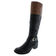 thumbnail image 1 of Style & Co. Womens Venesa Faux Leather Knee-High Riding Boots, 1 of 2