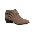 thumbnail image 1 of Style & Co. Womens WILLOW Suede Block Heel Ankle Boots, 1 of 3