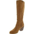thumbnail image 1 of Style & Co. Womens Warrda  Faux Suede Zip Up Mid-Calf Boots, 1 of 3