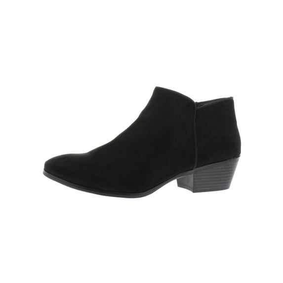 Style & Co. Womens Wileyy Faux Suede Padded Insole Booties
