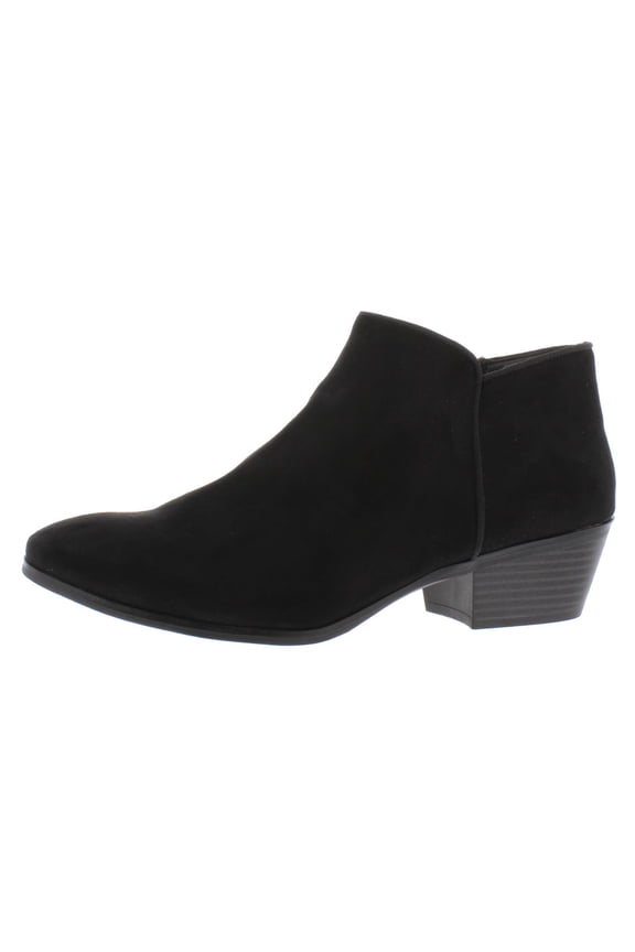 Womens Wileyy Padded Insole Faux Leather Booties