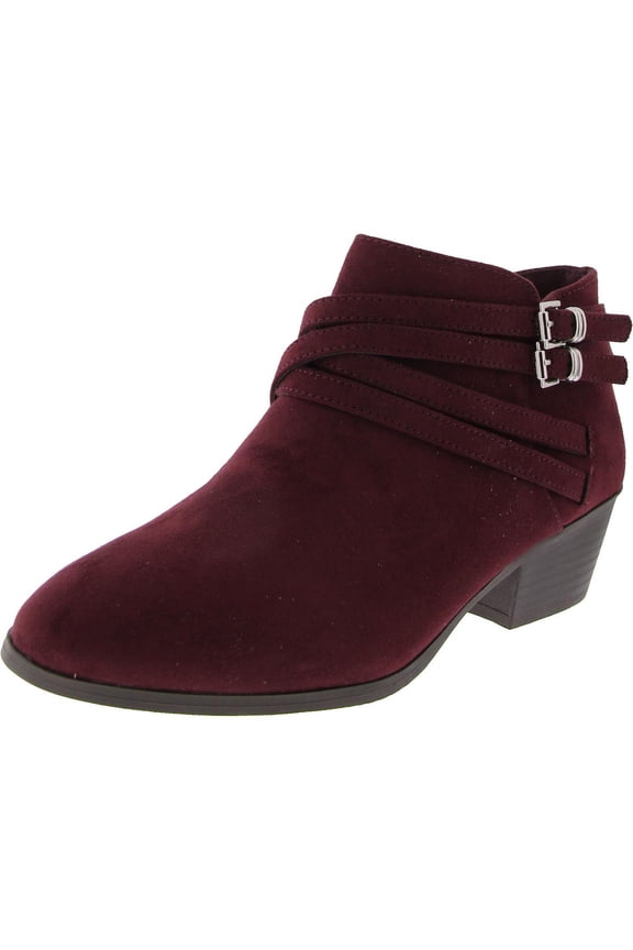 Womens Willow Padded Insole Almond Toe Ankle Boots