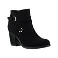 thumbnail image 1 of Style & Co. Womens Zolaa Faux Suede Block Heel Ankle Boots, 1 of 3