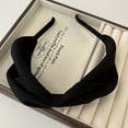 thumbnail image 1 of Style Easy Bow Headband,Full of Texture,Create a Delicate Shape,Easy Solid Color Bow Headband,Versatile And Fashionable,Stable And Not Tight,Skin-Friendly Fabric Bow Headband,Multiple Colors Optional, 1 of 13