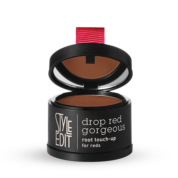 Style Edit Hair Root Touch Up Powder Cover Up Concealer Medium Red 0.13 oz