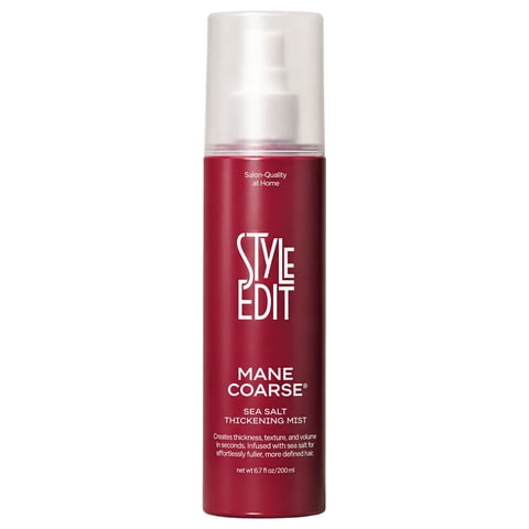 Style Edit Spray de Sal Marina Gruesa para la Melena, Spray Texturizante Engrosador para el Cabello, Fijación Ligera, 6.7 oz