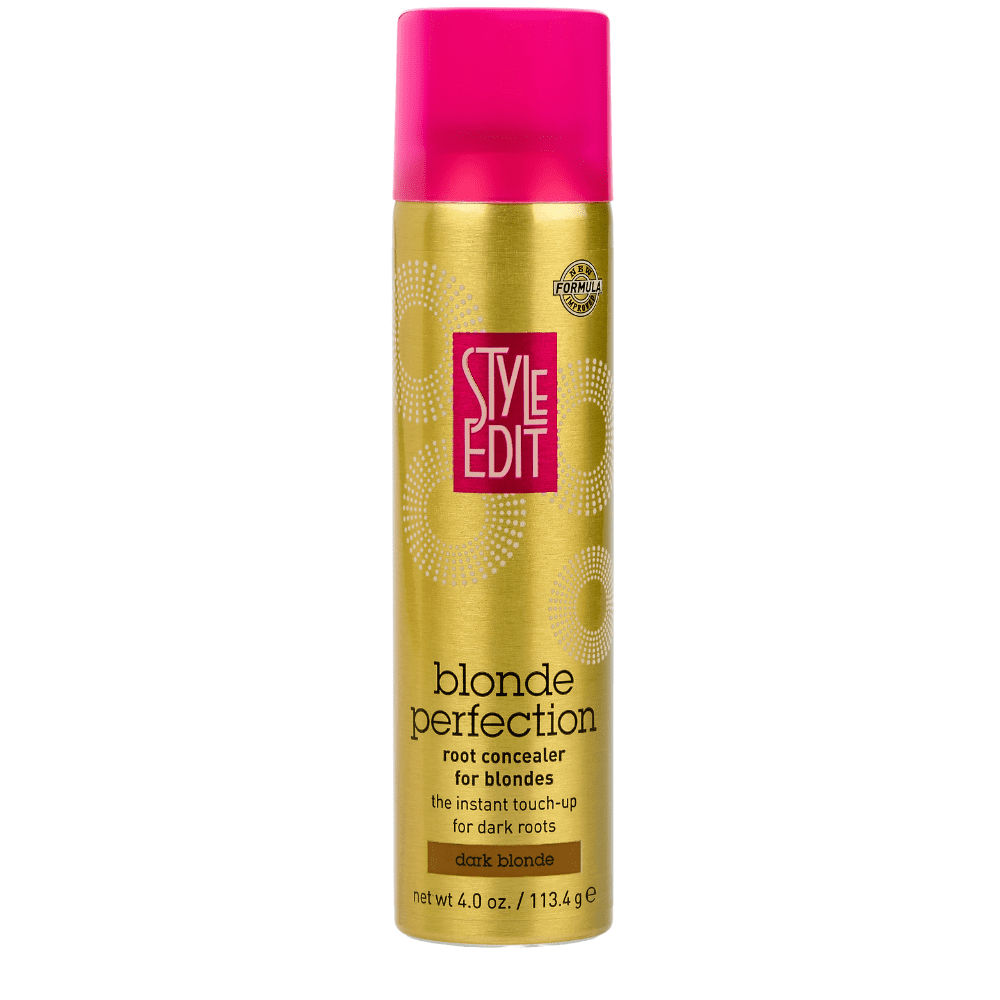 Style Edit Root Concealer NonPermanent Touch Up Spray for Dark Blonde