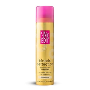 Style Edit Root Touch Up Spray | Temporary Hair Color for Gray Roots and Thinning Hair | Salon-Quality, Transfer-Resistant Hair Concealer | Light Blonde, 4 oz