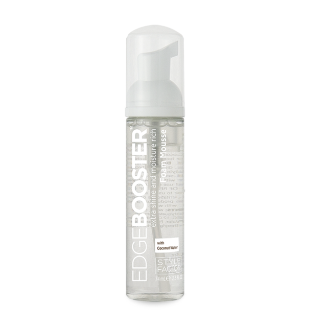 STYLE FACTOR EDGE BOOSTER Extra Shine and Moisture Rich Foam Mousse