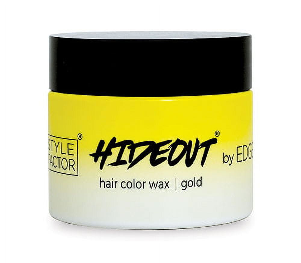 Style Factor Edge Booster HIDEOUT Color Wax 1.75 OZ GOLD