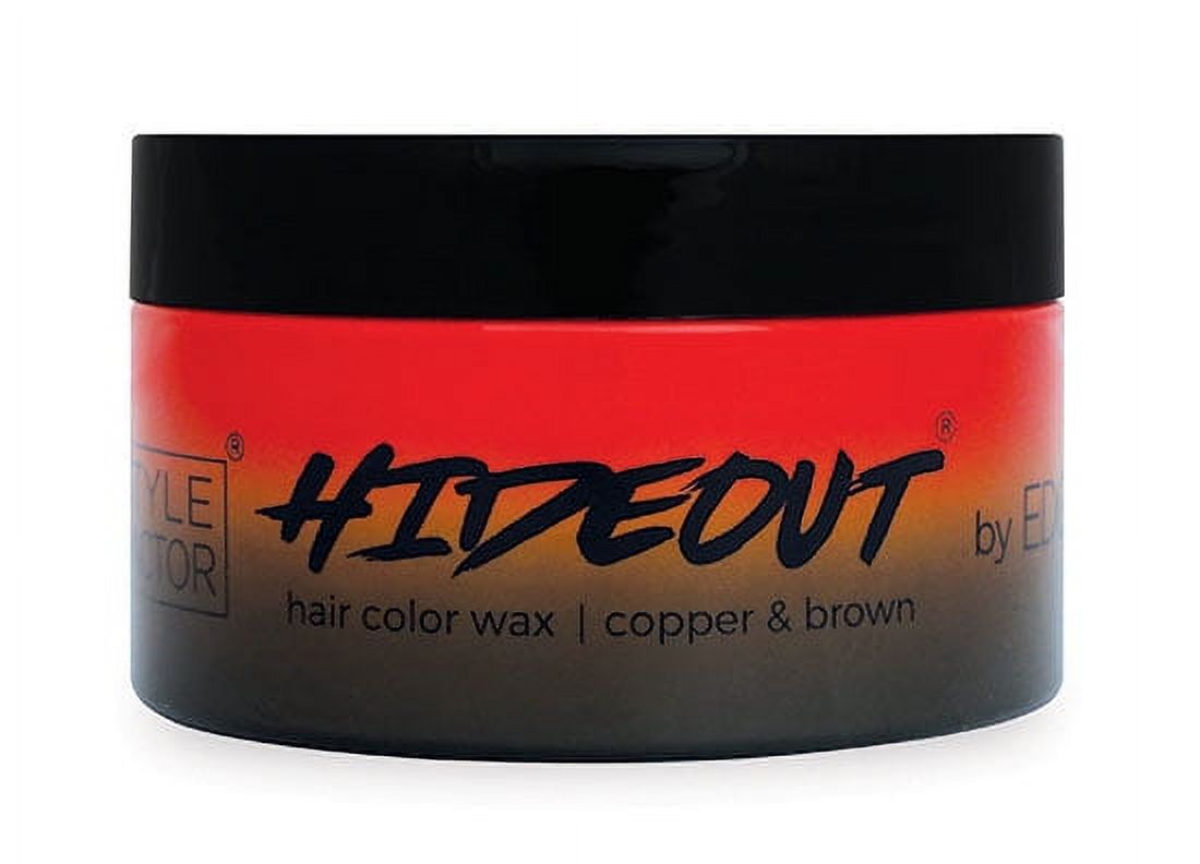 Style Factor Edge Booster HIDEOUT Color Wax 5.4 OZ COPPER/BROWN - image 1 of 2