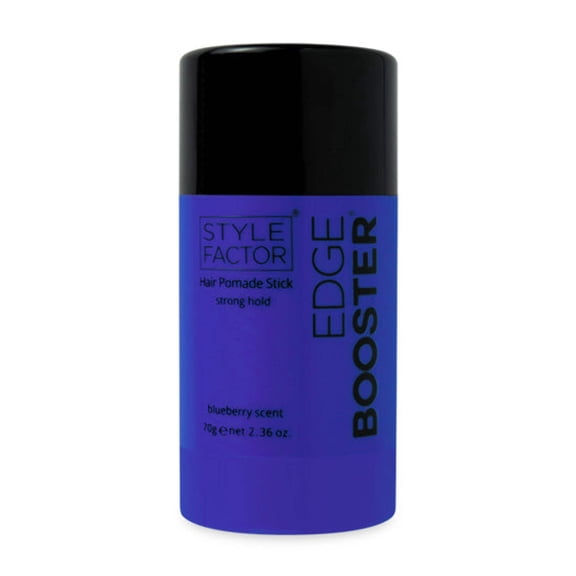 Style Factor Edge Booster Hair Pomade Stick Blueberry (2.36OZ) Hair Styling