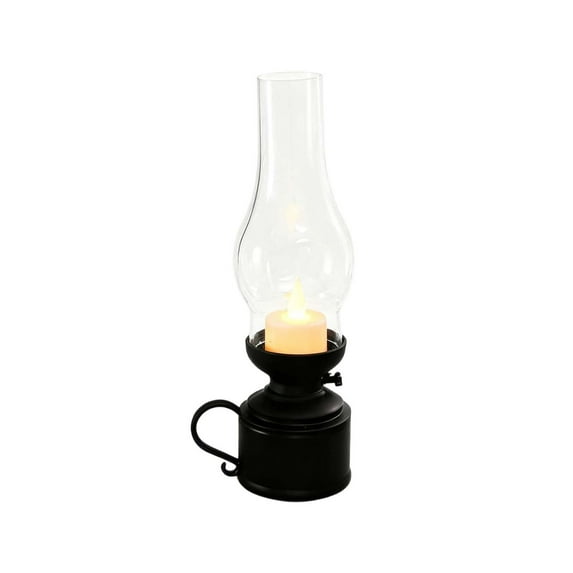 Style Flame LED Night Light Flickering Candle Lamp With Timer For Bedroom Home Warm Ambient Glow