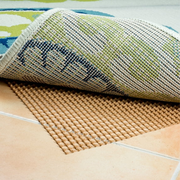 Style Haven All Weather Outdoor Rug Pad - Brown 7'6" Round 8' Round/Square Round