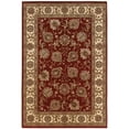 thumbnail image 1 of Style Haven  Annapolis Bordered Traditional Area Rug Red/Cream 4' x 6' Oriental 4' x 6' Indoor Living Room,Bedroom Ivory Rectangle, 1 of 5