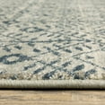 thumbnail image 1 of Style Haven  Bassel Tribal Geometric Blue/ Beige Indoor Area Rug 3' 3" x 5' - Rectangle, 1 of 5