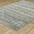 thumbnail image 1 of Style Haven  Bassel Tribal Geometric Blue/ Beige Indoor Area Rug 6' 7" x 9' 2" - Rectangle, 1 of 5