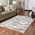 thumbnail image 1 of Style Haven  Harrison Grey and Ivory Dappled Shag Rug 9'10" x 12'10" 10' x 14' Indoor Living Room, Bedroom, Dining Room Rectangle, 1 of 4
