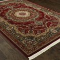 thumbnail image 1 of Style Haven  Manchester Regal Center Medallion Fringe Area Rug 5'3" x 7'6" 5' x 8' Indoor Living Room, Bedroom, Dining Room, 1 of 5