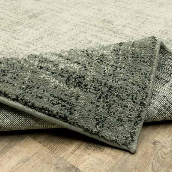 Style Haven Salinas Industrial Abstract Grey/ Beige Indoor Area Rug 2' x 3'