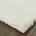 thumbnail image 1 of Style Haven  Swann Indoor Plush Hand-made Shag Area Rug Cream 5' x 7' 5' x 8' Living Room,Bedroom Ivory,Off-White,Cream, 1 of 5