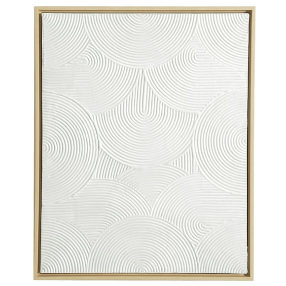 Style House 16"x 20" Contemporary Arch Framed Wall Art