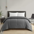 thumbnail image 1 of Style House Grey Crinkle Comforter for Teens Adults Seniors, Full/Queen, 1 of 9