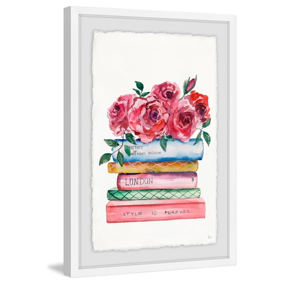 style is forever framed painting print