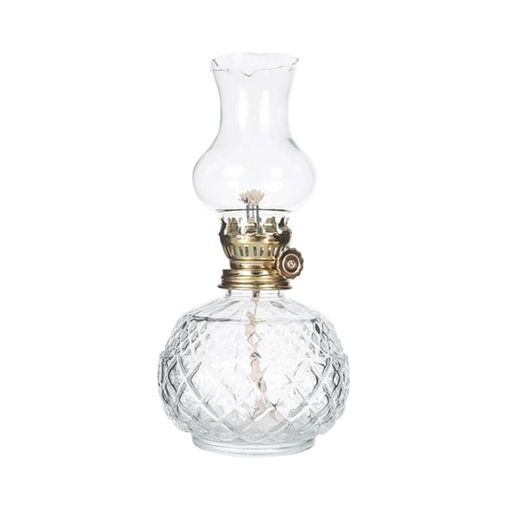 Style Lamp With Glass Candle Holder Style Lamp With Glass Candle Holder Glass Clear Kerosene Lamp Clear Lamps For Center Candles Holders