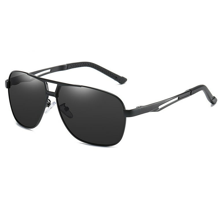 Style Men's Polarized Pilot Sunglasses Outdoor Driving Sun Glasses
