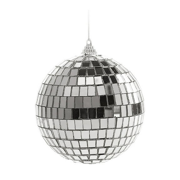 Style Mini Hanging Disco Ornaments for 70s Themed Party Events Stage Club DJ Ceiling Decorations 6PCS