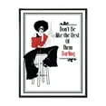 thumbnail image 1 of Style Passion Life Fashion Woman VI 30 in x 40 in Framed Painting Canvas Art Print, by Designart, 1 of 5