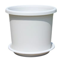 Style Plastic Flower Pot Multi-Season Plant Container for Indoor and Outdoor Gardening With