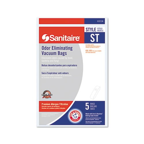 Style ST Disposable Vacuum Bags for SC600 and SC800 Series 5/Pack