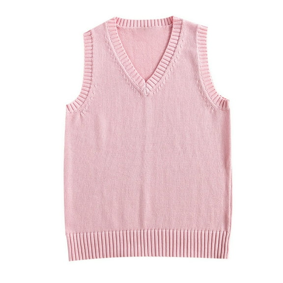 Style School Sweater Vest for Women - Vintage , Knitted Sleeveless Top, Comfortable, Durable, Multiple Sizes, for Casual & School