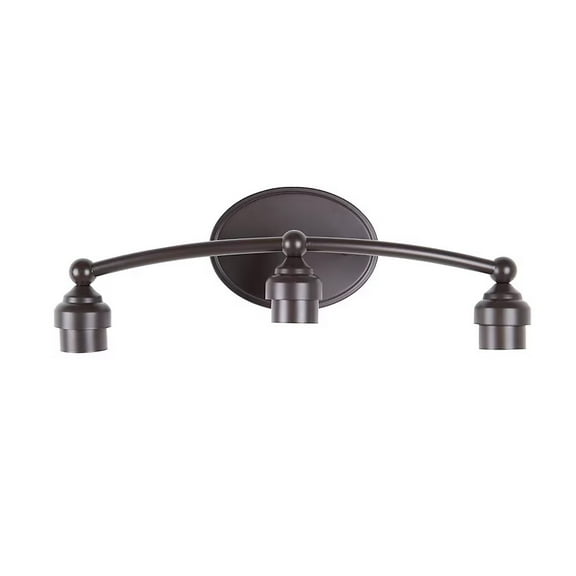 Style Selections 20 Inch 3 Light Bronze Vanity Bar Fitter #2528584
