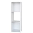 thumbnail image 1 of Style Selections 35.9-Inches H x 12.24-Inches W x 11.63-Inches D White Stackable Wood laminate 3 Cube organizer, 1 of 8