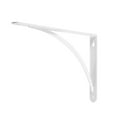 thumbnail image 1 of Style Selections 9.06-Inches L x 0.98-Inches W x 6.54-Inches D White Shelf bracket, 1 of 6