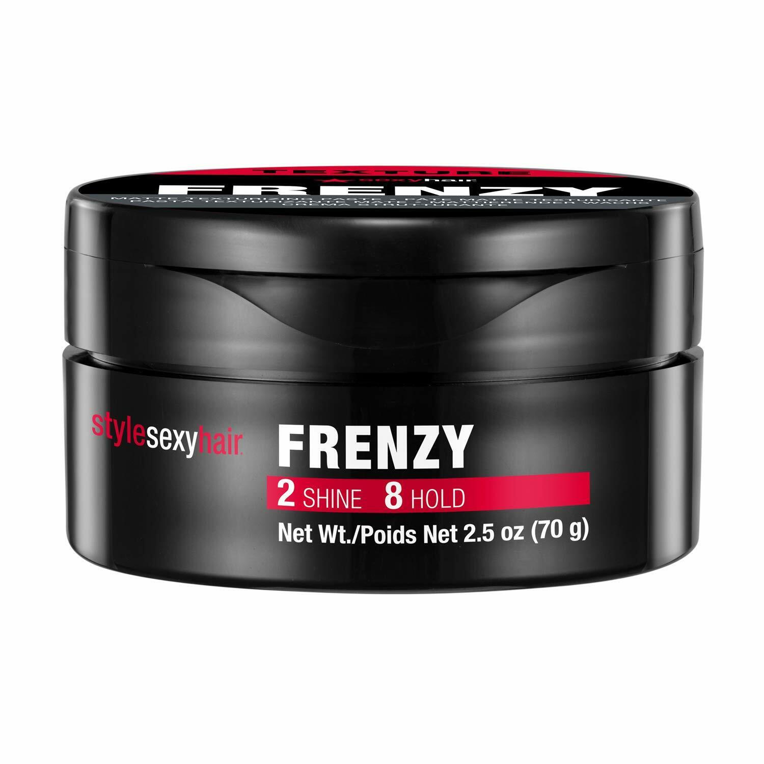 Style Sexy Hair Frenzy Matte Texturizing Paste 2.5 oz (2 Shine + 8 Hold) - image 1 of 3