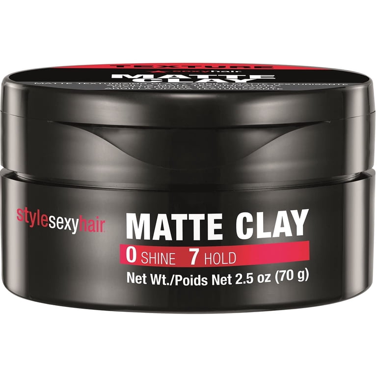 CB BEAUTY CLAY HOT CLEANSING 2本セット SexyHair, Hair Styling Clay, Matte Texture, 2.5 oz - Walmart.com