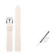 thumbnail image 1 of Style Silk Leather Watch band Fit For Swatch Series LP131 LW143 YSS317G LK292G YSS306 Women's Fashion Strap Bracelet, 1 of 4